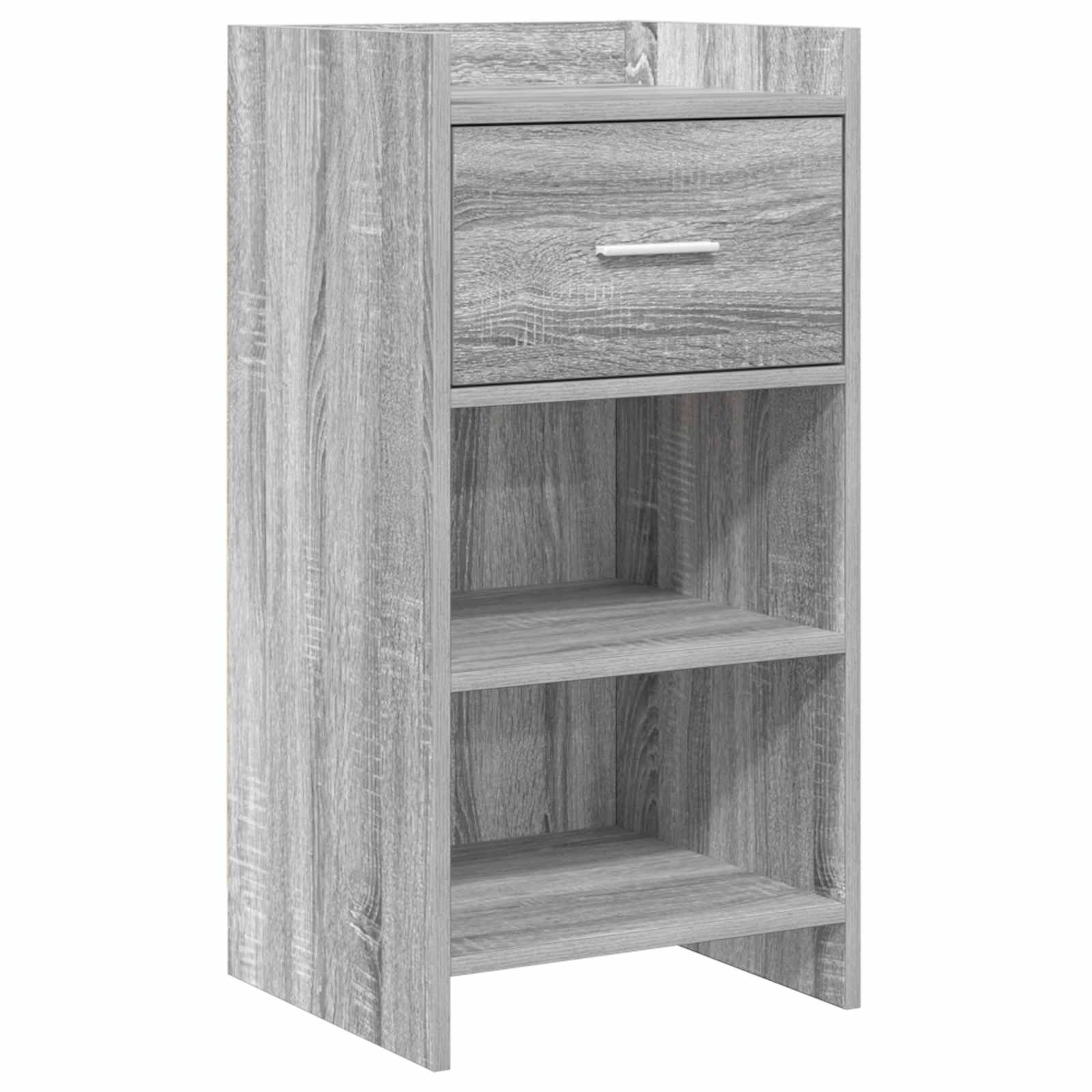 Sideboard Grau Sonoma 40 x 36 x 80 cm Holzwerkstoff