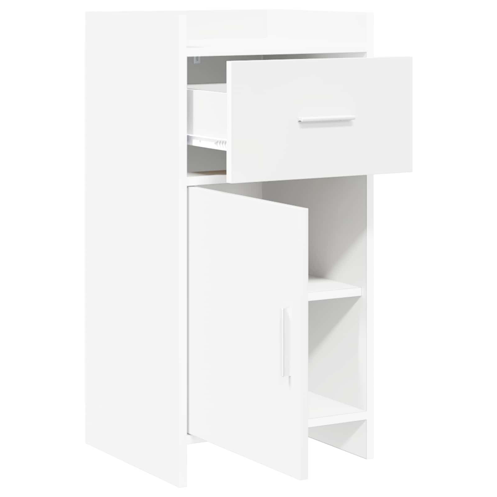 Sideboard Weiß 40 x 36 x 80 cm Holzwerkstoff