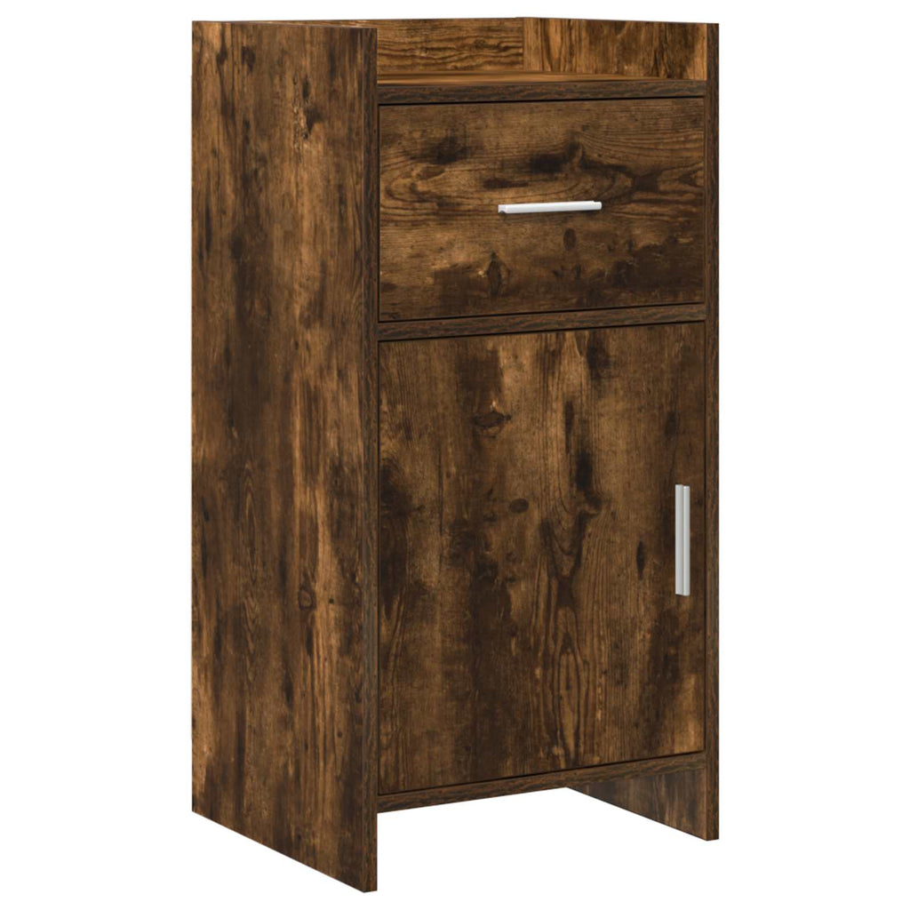 Sideboard Geräucherte Eiche 40 x 36 x 80 cm Holzwerkstoff
