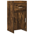 Sideboard Geräucherte Eiche 40 x 36 x 80 cm Holzwerkstoff