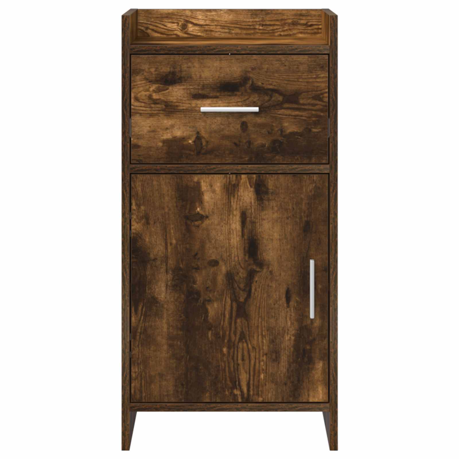 Sideboard Geräucherte Eiche 40 x 36 x 80 cm Holzwerkstoff
