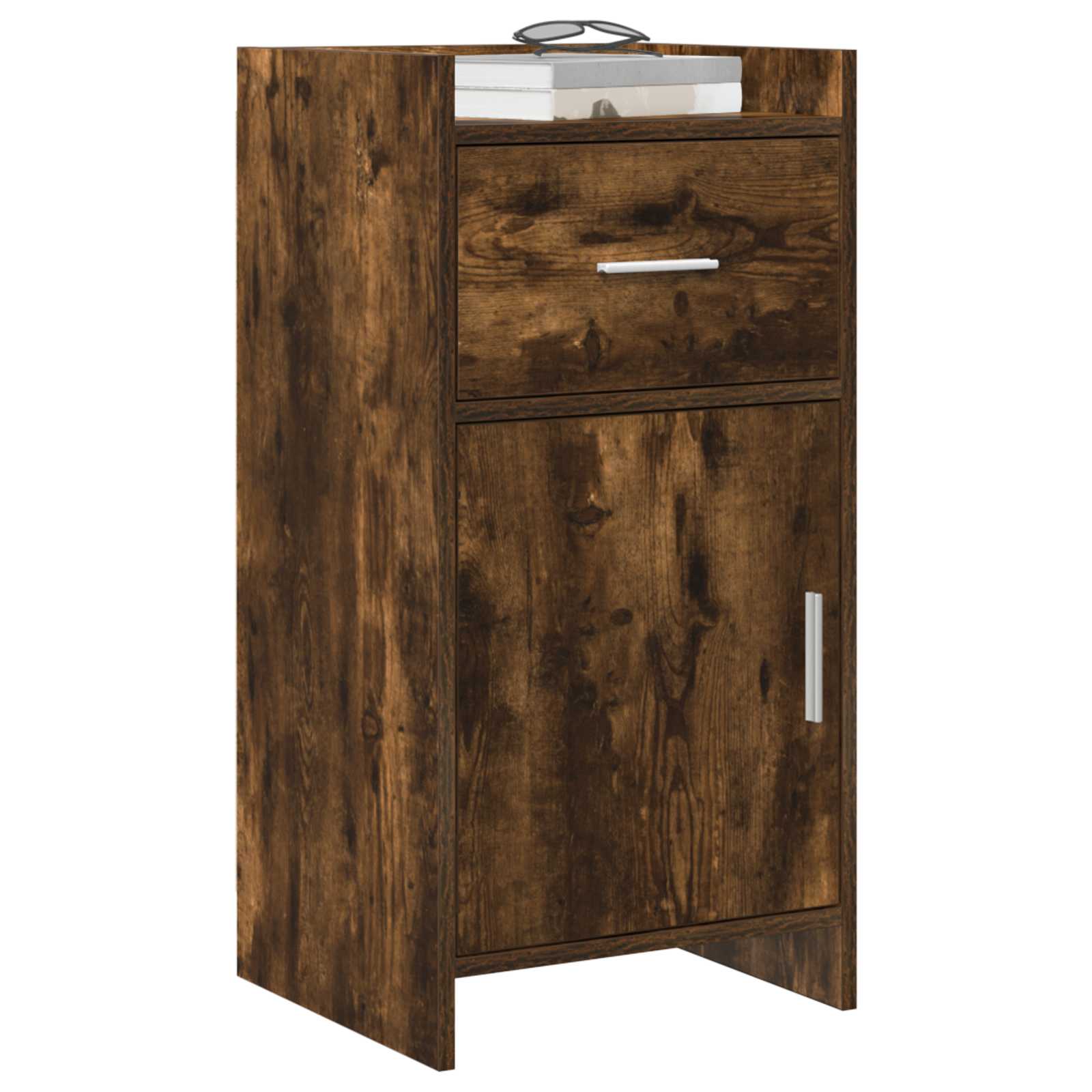 Sideboard Geräucherte Eiche 40 x 36 x 80 cm Holzwerkstoff