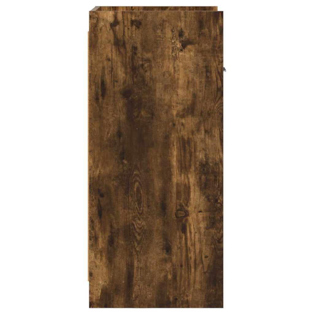 Sideboard Geräucherte Eiche 40 x 36 x 80 cm Holzwerkstoff