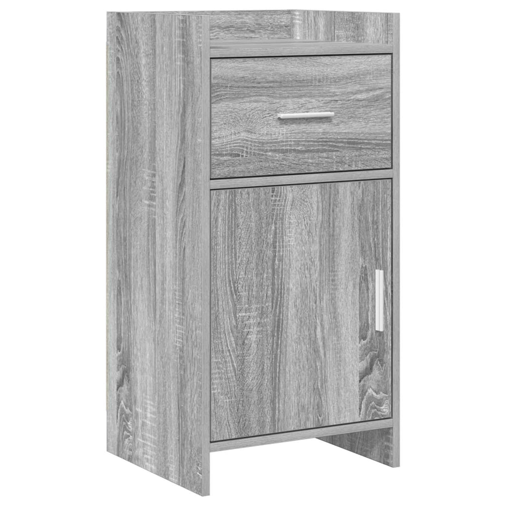 Sideboard Grau Sonoma 40 x 36 x 80 cm Holzwerkstoff