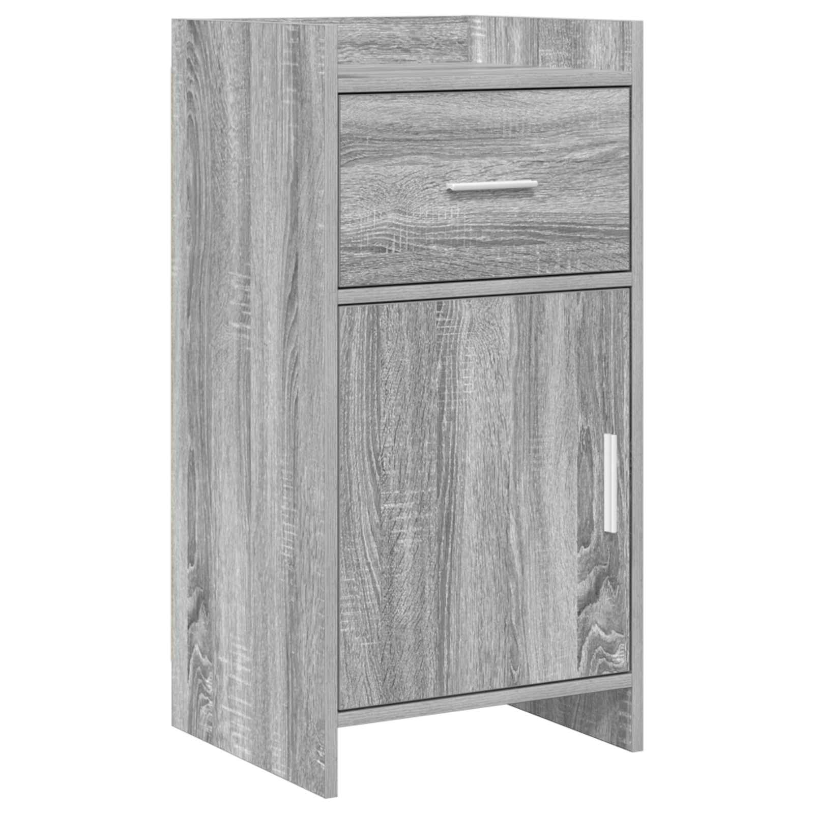 Sideboard Grau Sonoma 40 x 36 x 80 cm Holzwerkstoff