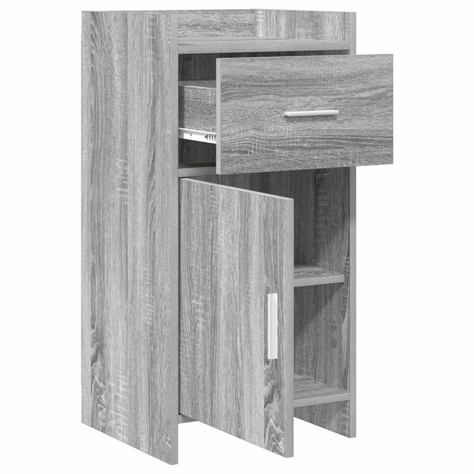Sideboard Grau Sonoma 40 x 36 x 80 cm Holzwerkstoff