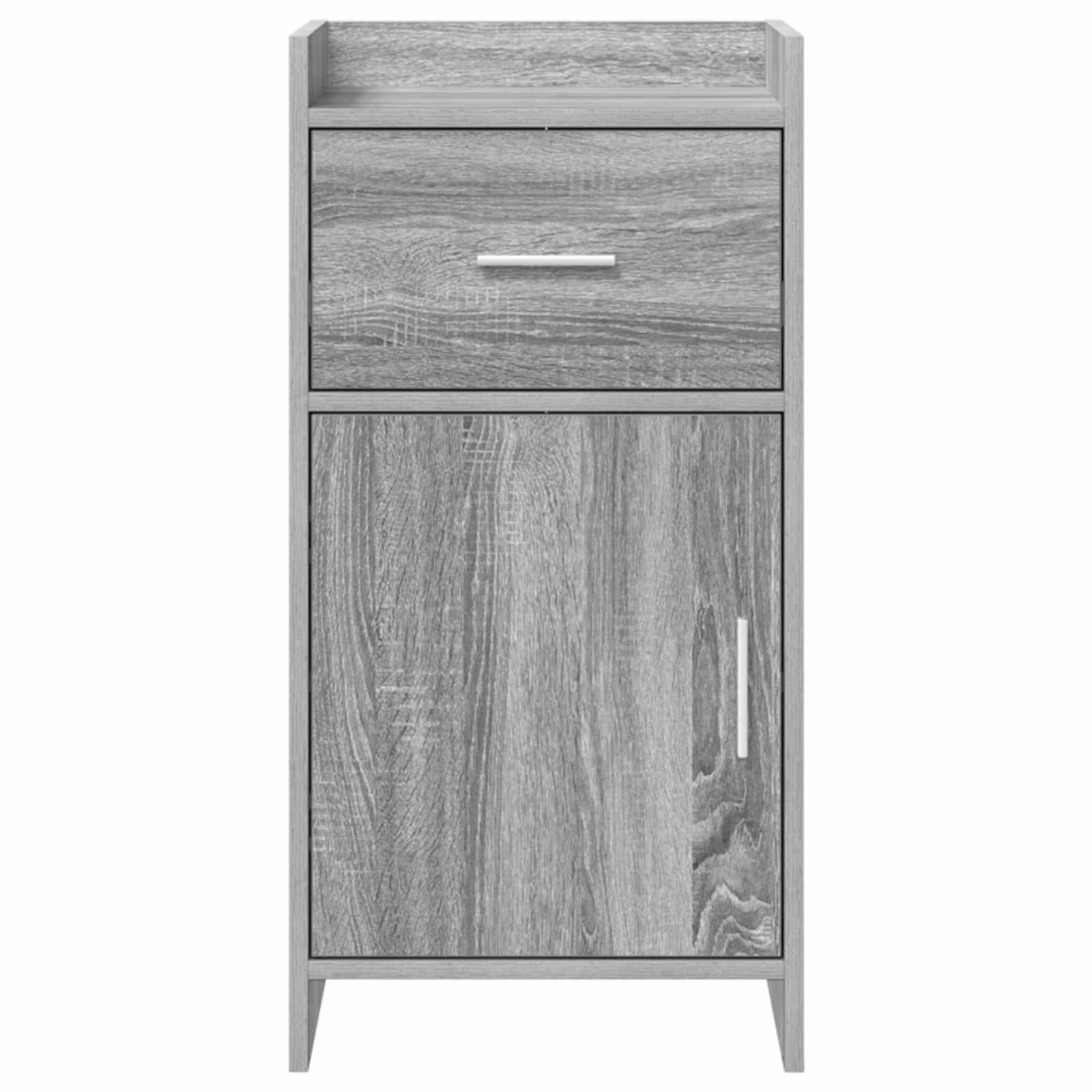 Sideboard Grau Sonoma 40 x 36 x 80 cm Holzwerkstoff