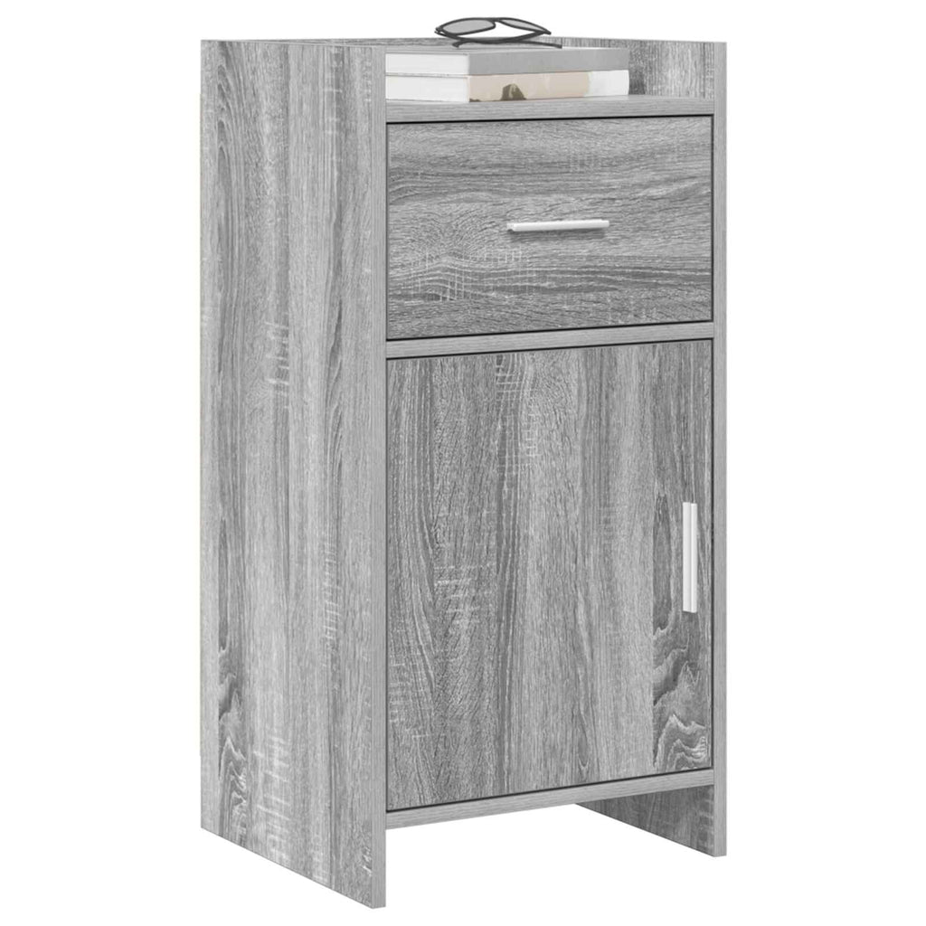 Sideboard Grau Sonoma 40 x 36 x 80 cm Holzwerkstoff