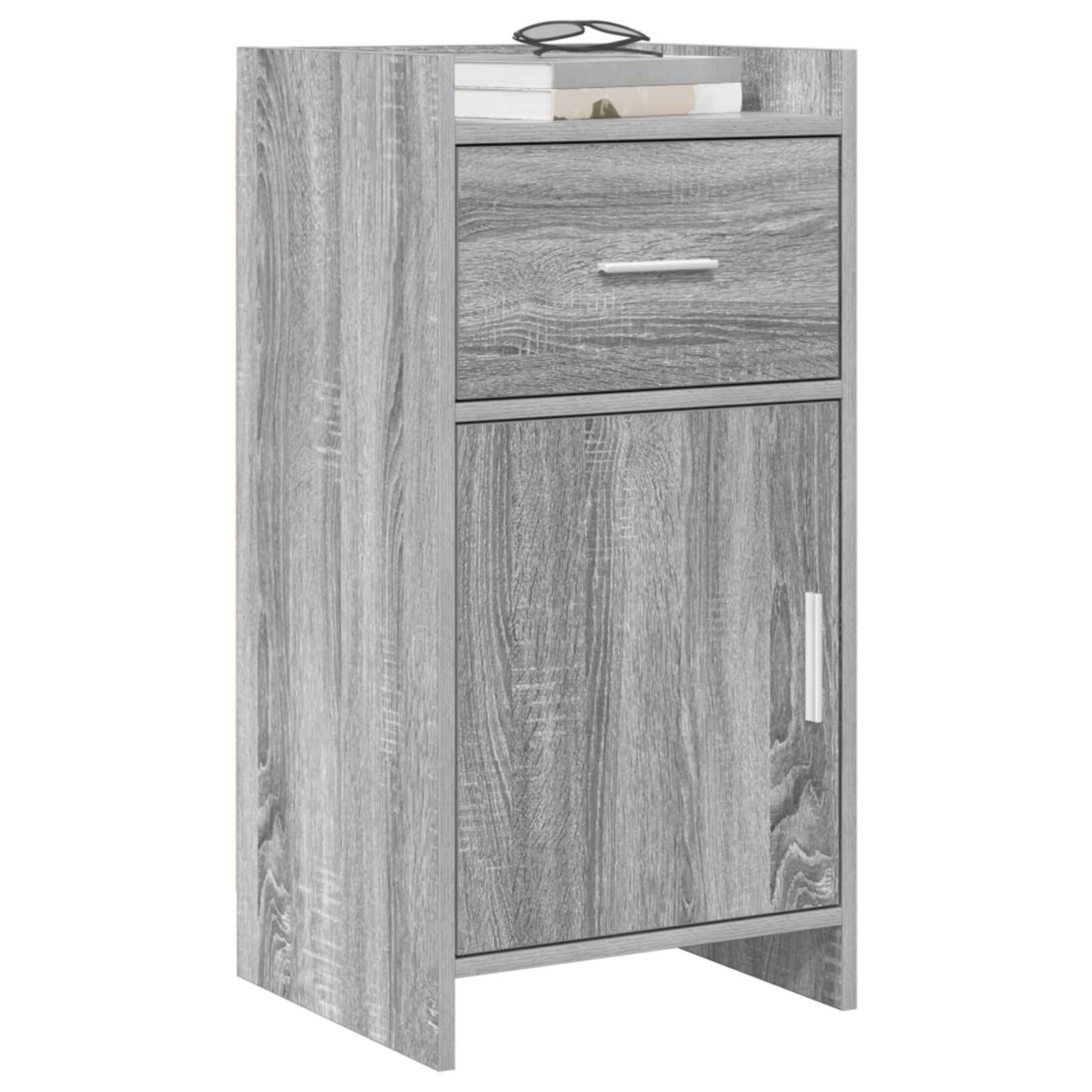 Sideboard Grau Sonoma 40 x 36 x 80 cm Holzwerkstoff