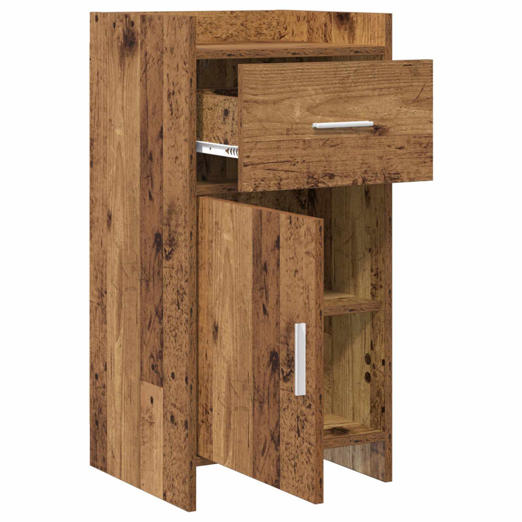 Sideboard Altholz 40 x 36 x 80 cm Holzwerkstoff