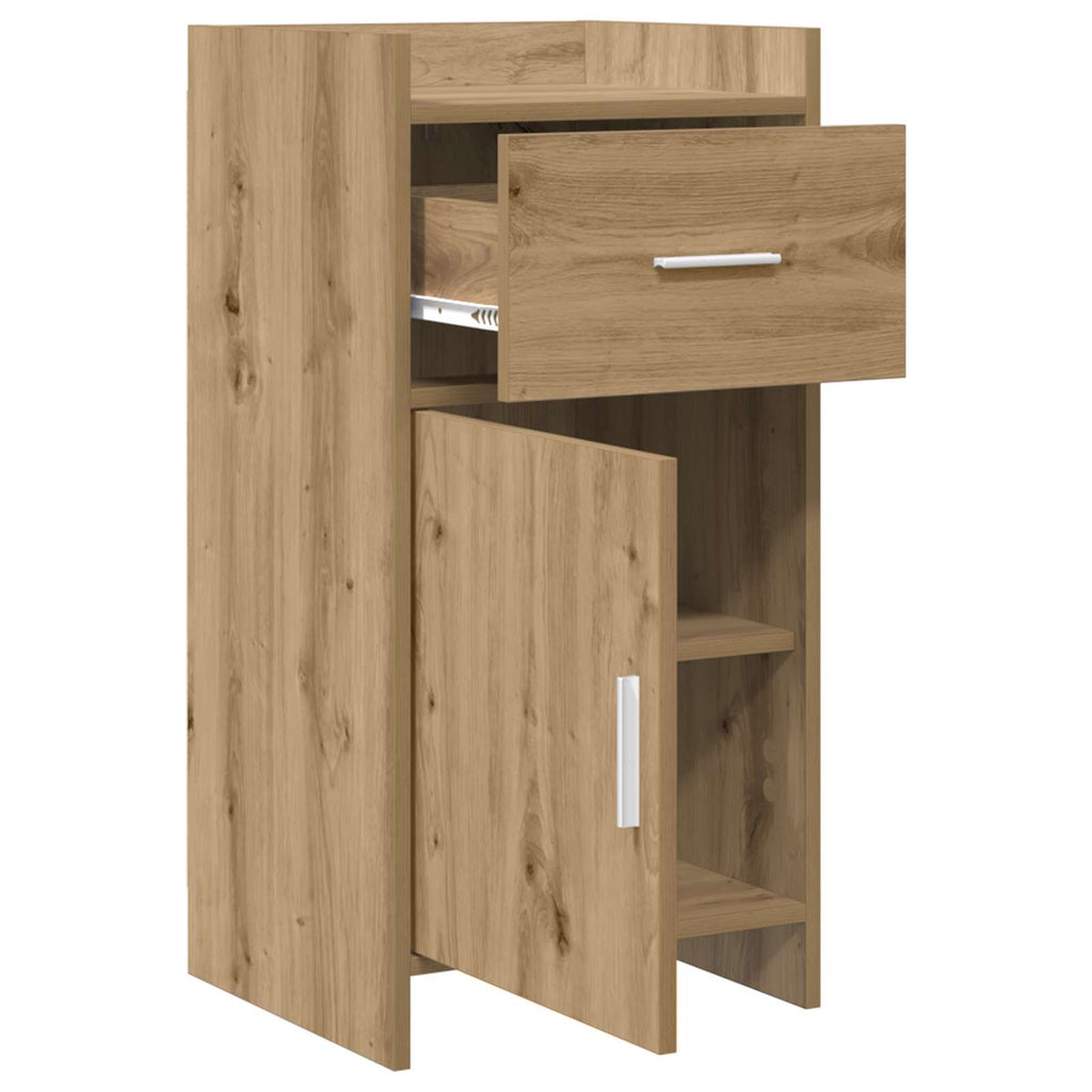 Sideboard Artisan-Eiche 40 x 36 x 80 cm Holzwerkstoff