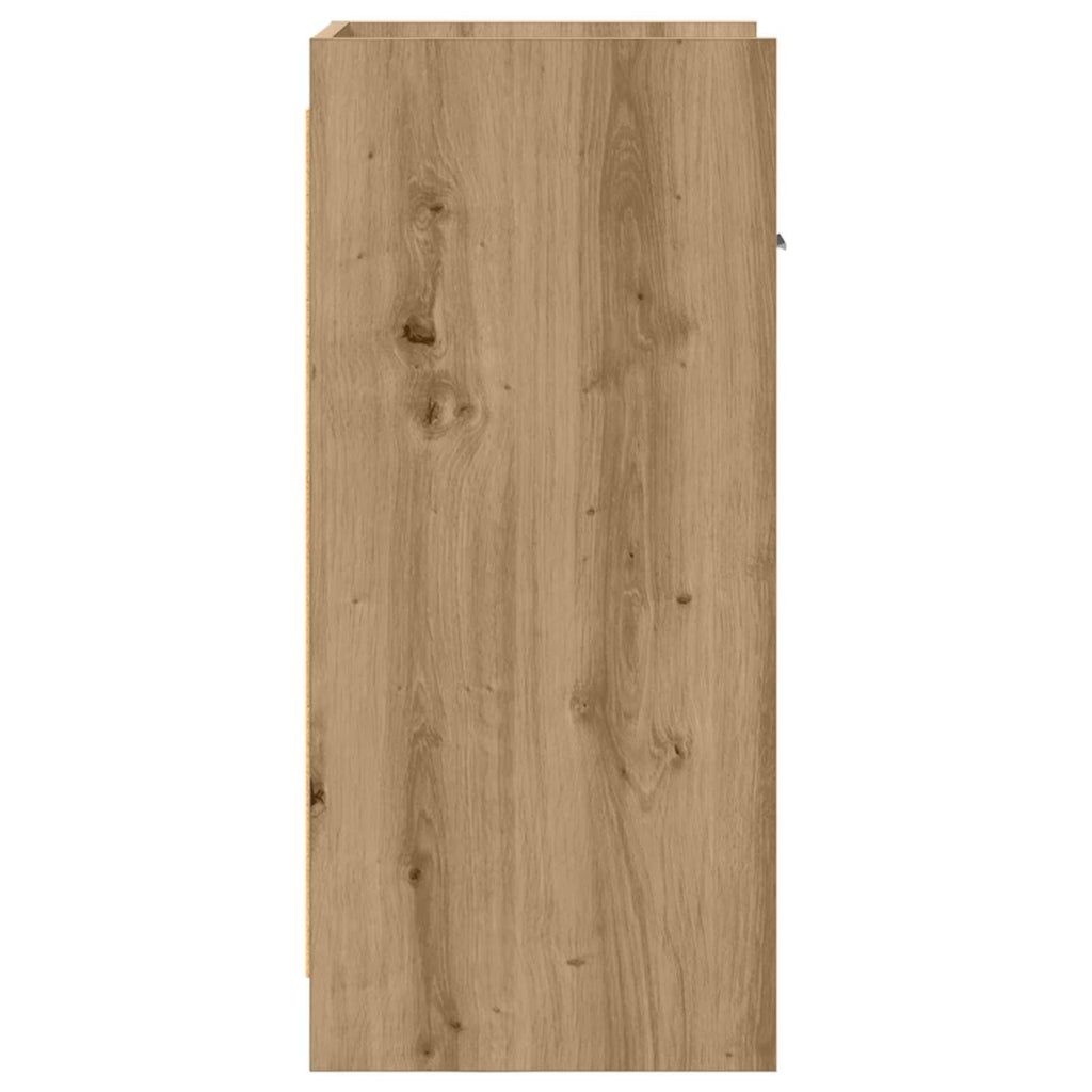 Sideboard Artisan-Eiche 40 x 36 x 80 cm Holzwerkstoff