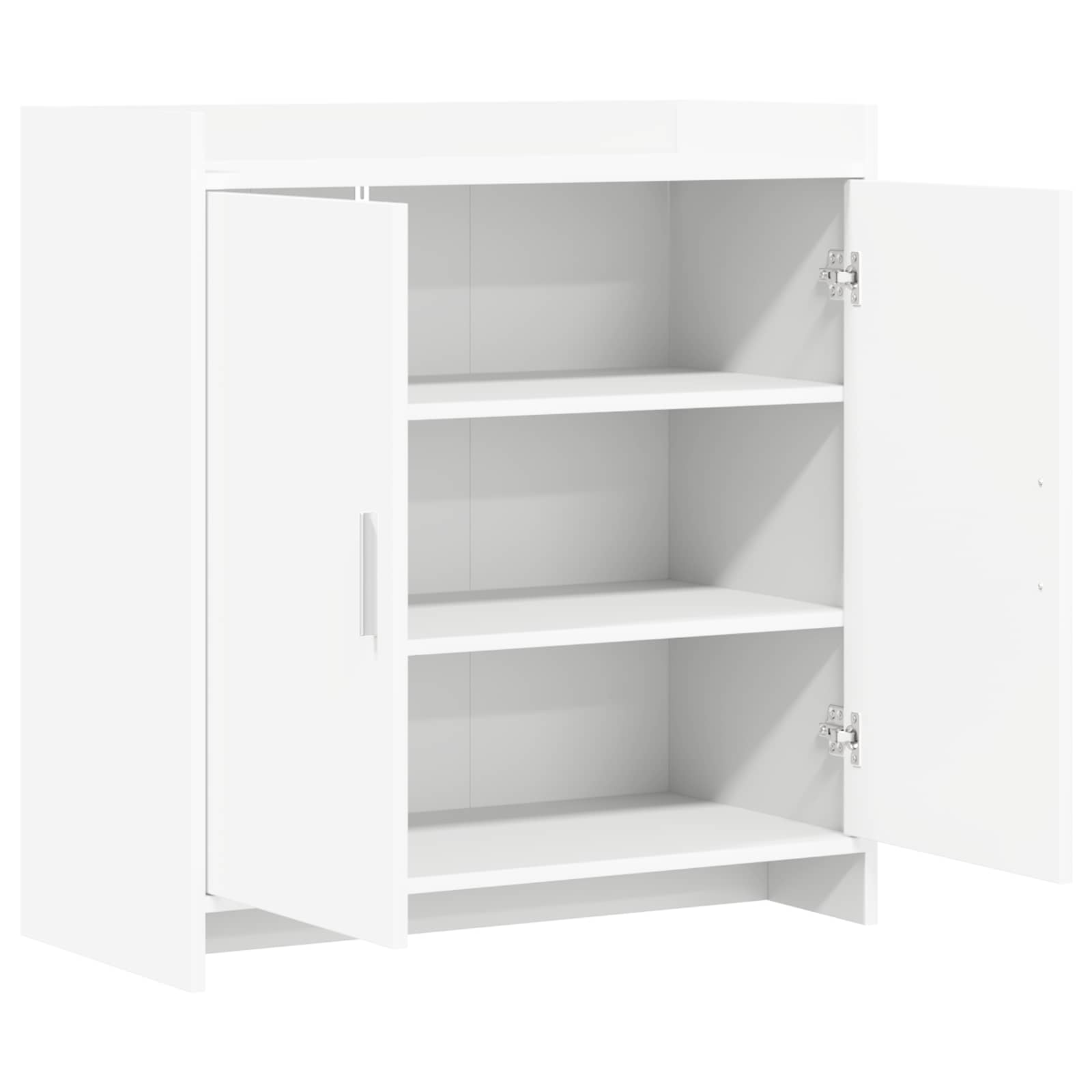 Sideboard Weiß 72 x 36 x 80 cm Holzwerkstoff