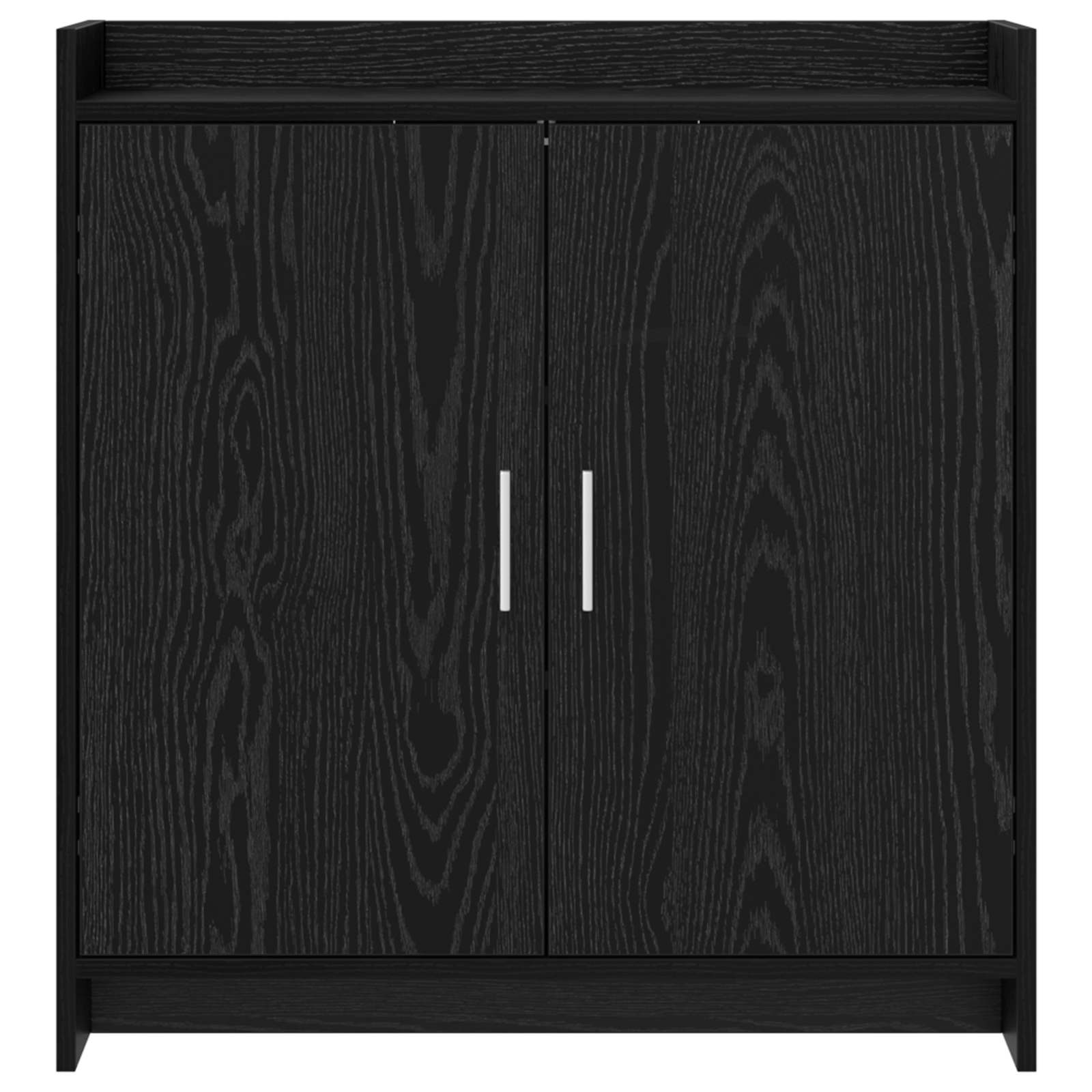 Sideboard Schwarze Eiche 72 x 36 x 80 cm Holzwerkstoff