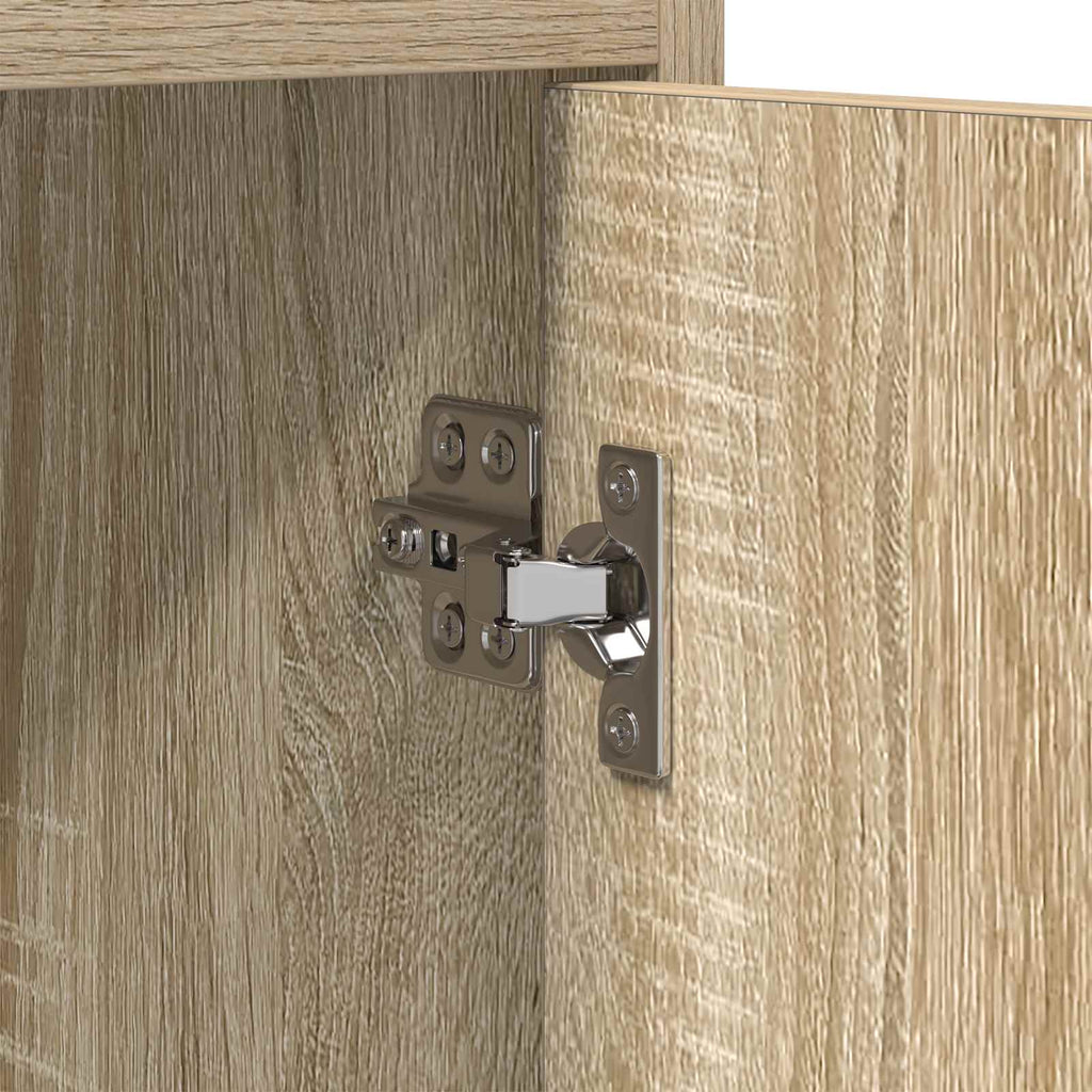 Sideboard Sonoma-Eiche 72 x 36 x 80 cm Holzwerkstoff