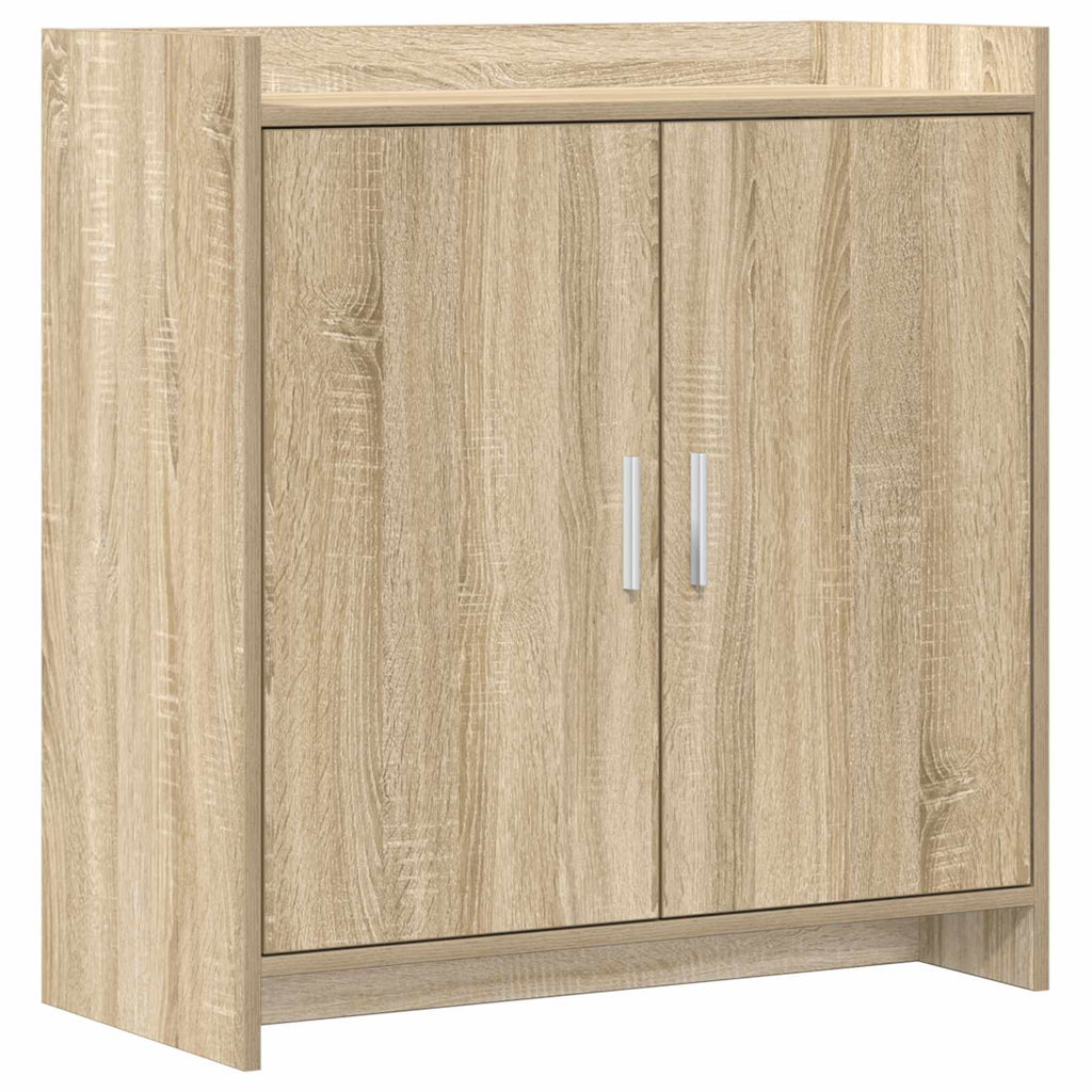 Sideboard Sonoma-Eiche 72 x 36 x 80 cm Holzwerkstoff