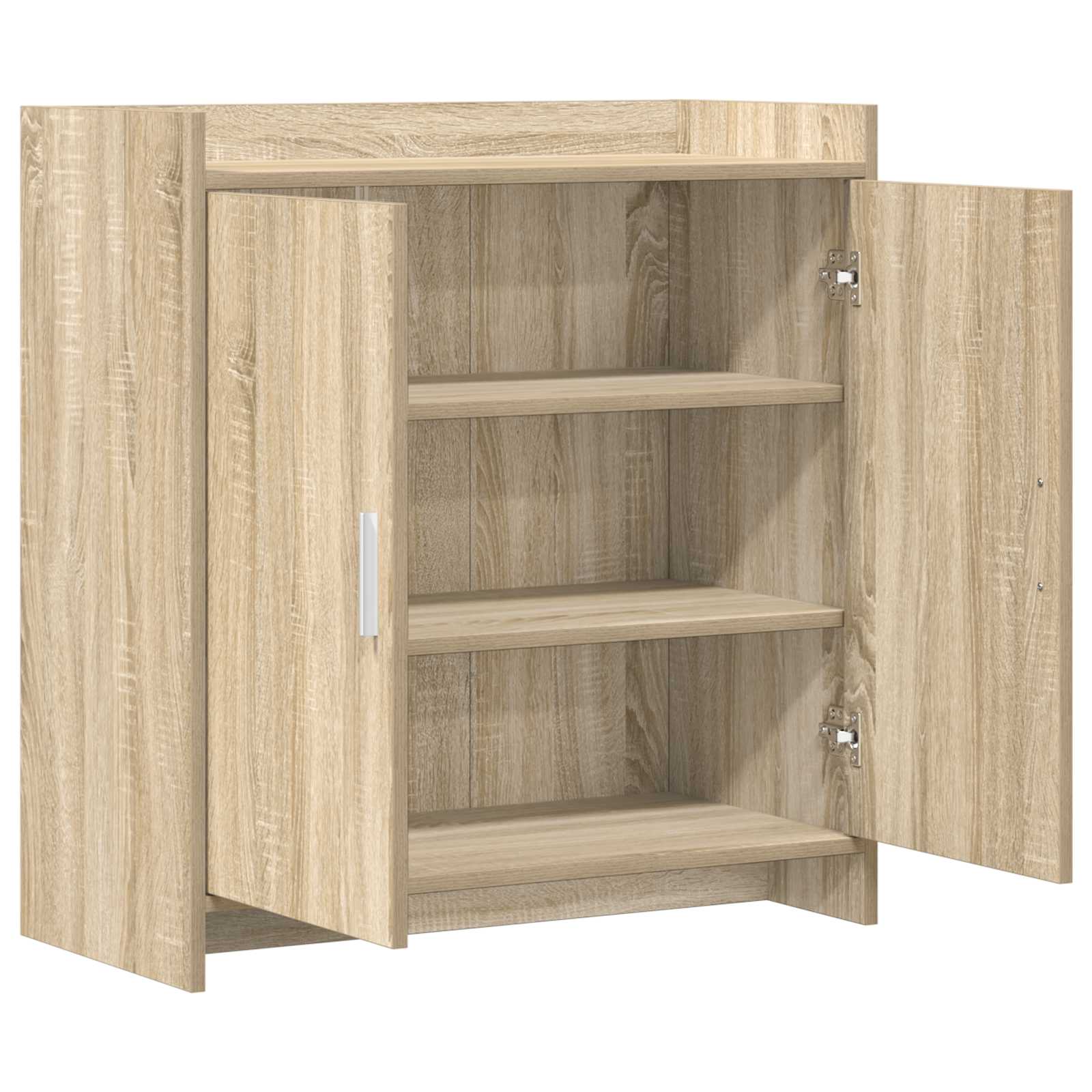 Sideboard Sonoma-Eiche 72 x 36 x 80 cm Holzwerkstoff