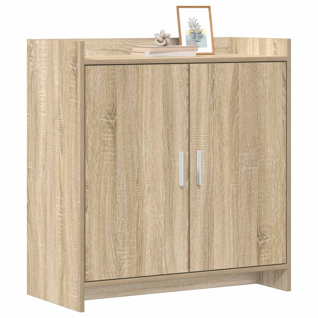 Sideboard Sonoma-Eiche 72 x 36 x 80 cm Holzwerkstoff
