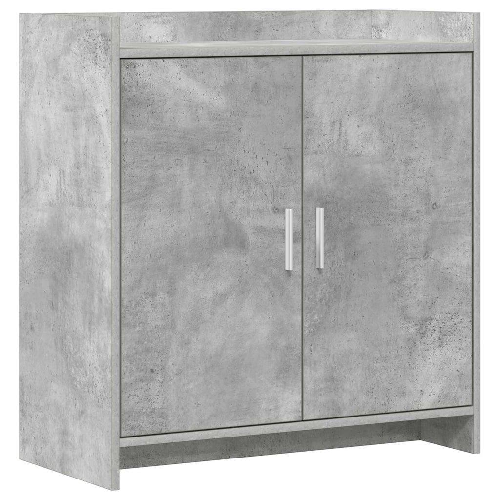 Sideboard Betongrau 72 x 36 x 80 cm Holzwerkstoff