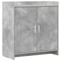 Sideboard Betongrau 72 x 36 x 80 cm Holzwerkstoff