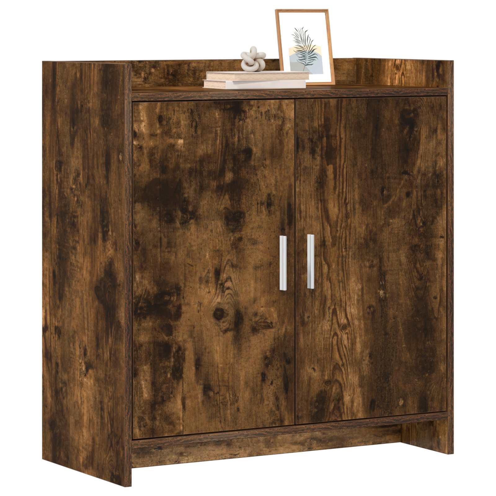 Sideboard Geräucherte Eiche 72 x 36 x 80 cm Holzwerkstoff