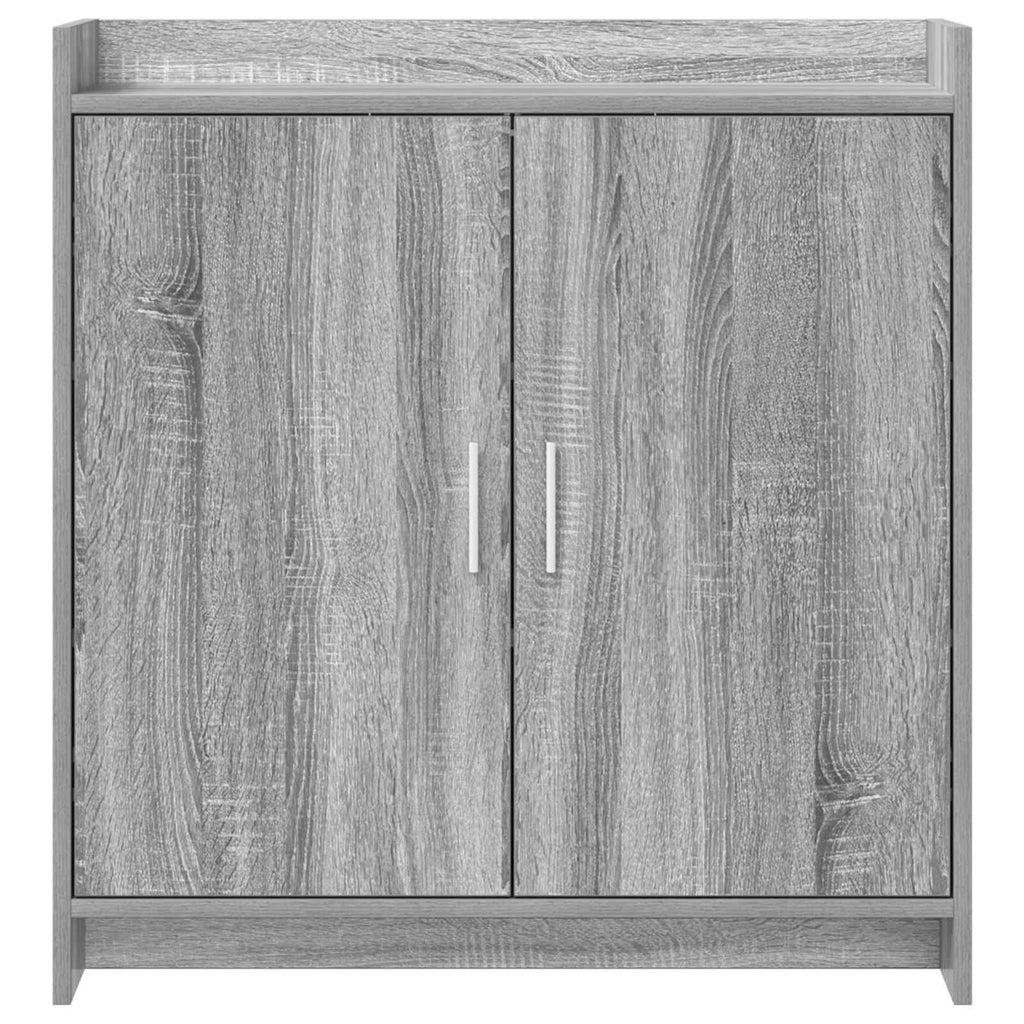 Sideboard Grau Sonoma 72 x 36 x 80 cm Holzwerkstoff