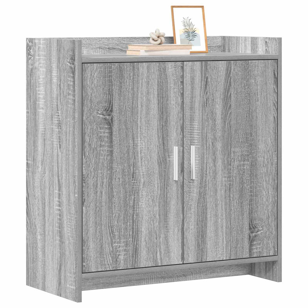 Sideboard Grau Sonoma 72 x 36 x 80 cm Holzwerkstoff