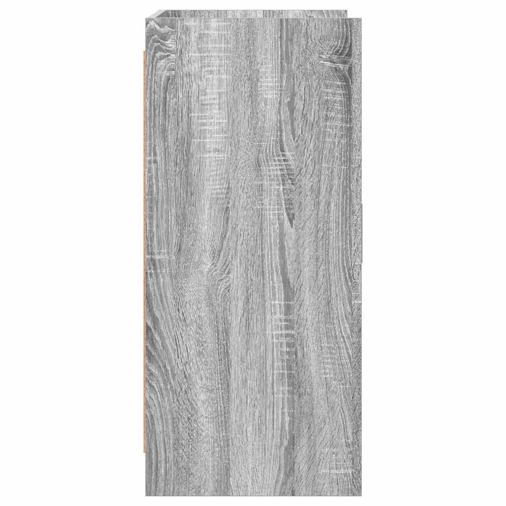 Sideboard Grau Sonoma 72 x 36 x 80 cm Holzwerkstoff