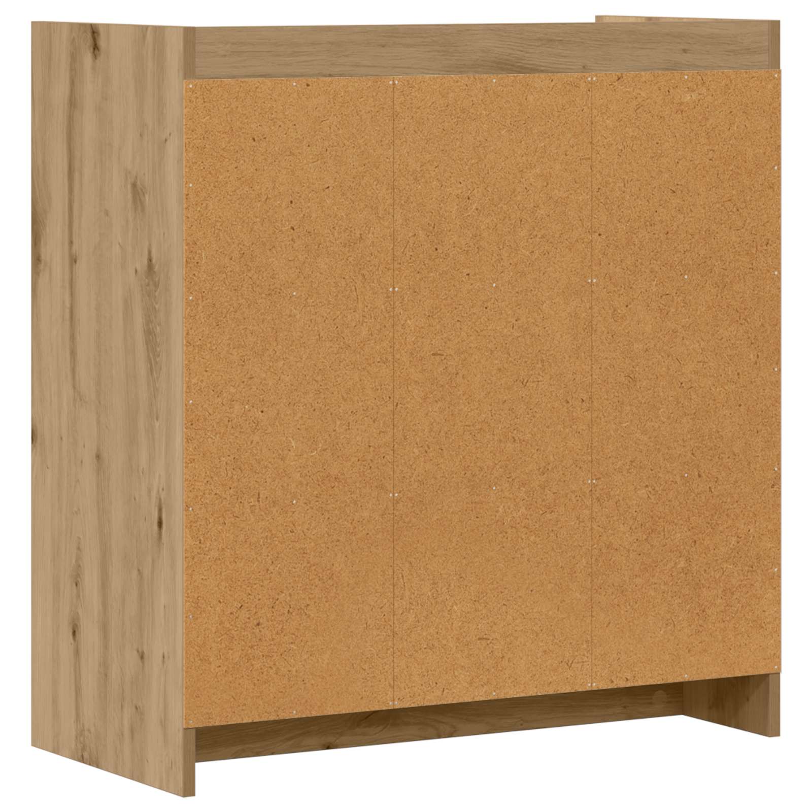 Sideboard Artisan-Eiche 72 x 36 x 80 cm Holzwerkstoff