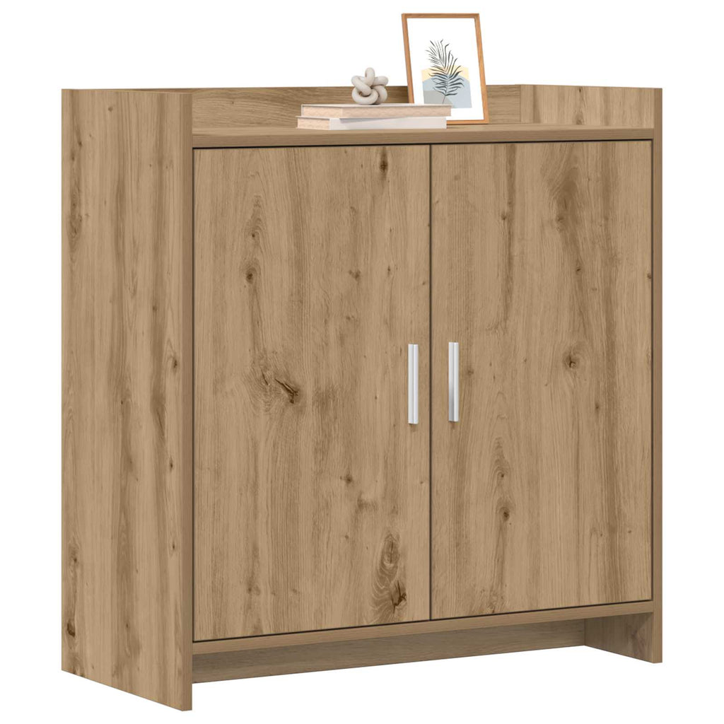 Sideboard Artisan-Eiche 72 x 36 x 80 cm Holzwerkstoff