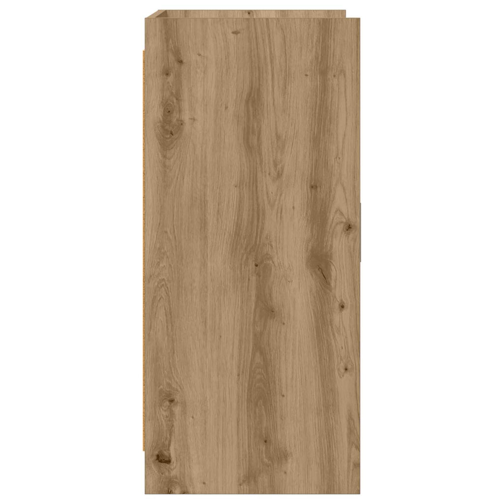 Sideboard Artisan-Eiche 72 x 36 x 80 cm Holzwerkstoff