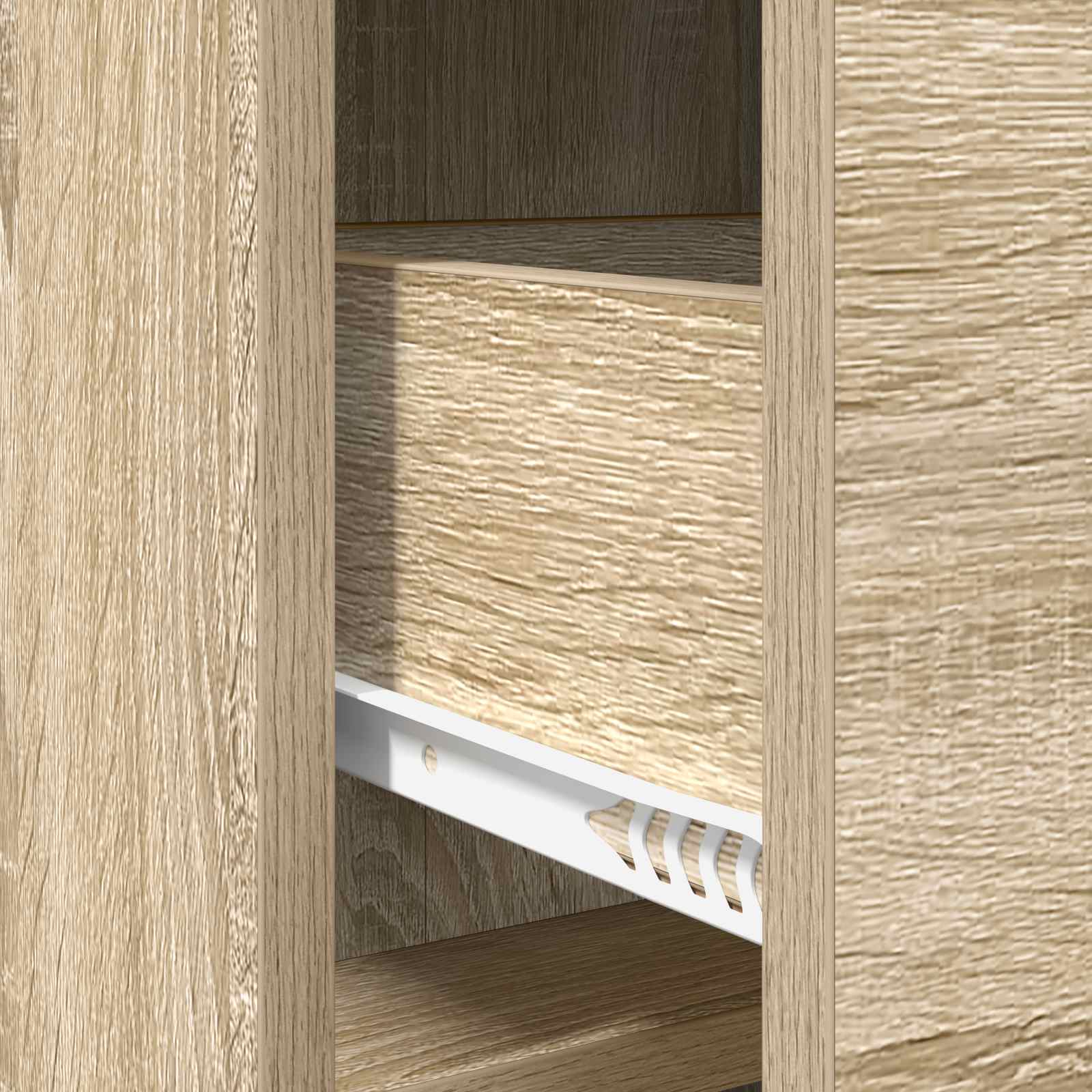 Sideboard Sonoma-Eiche 75 x 33 x 80 cm Holzwerkstoff