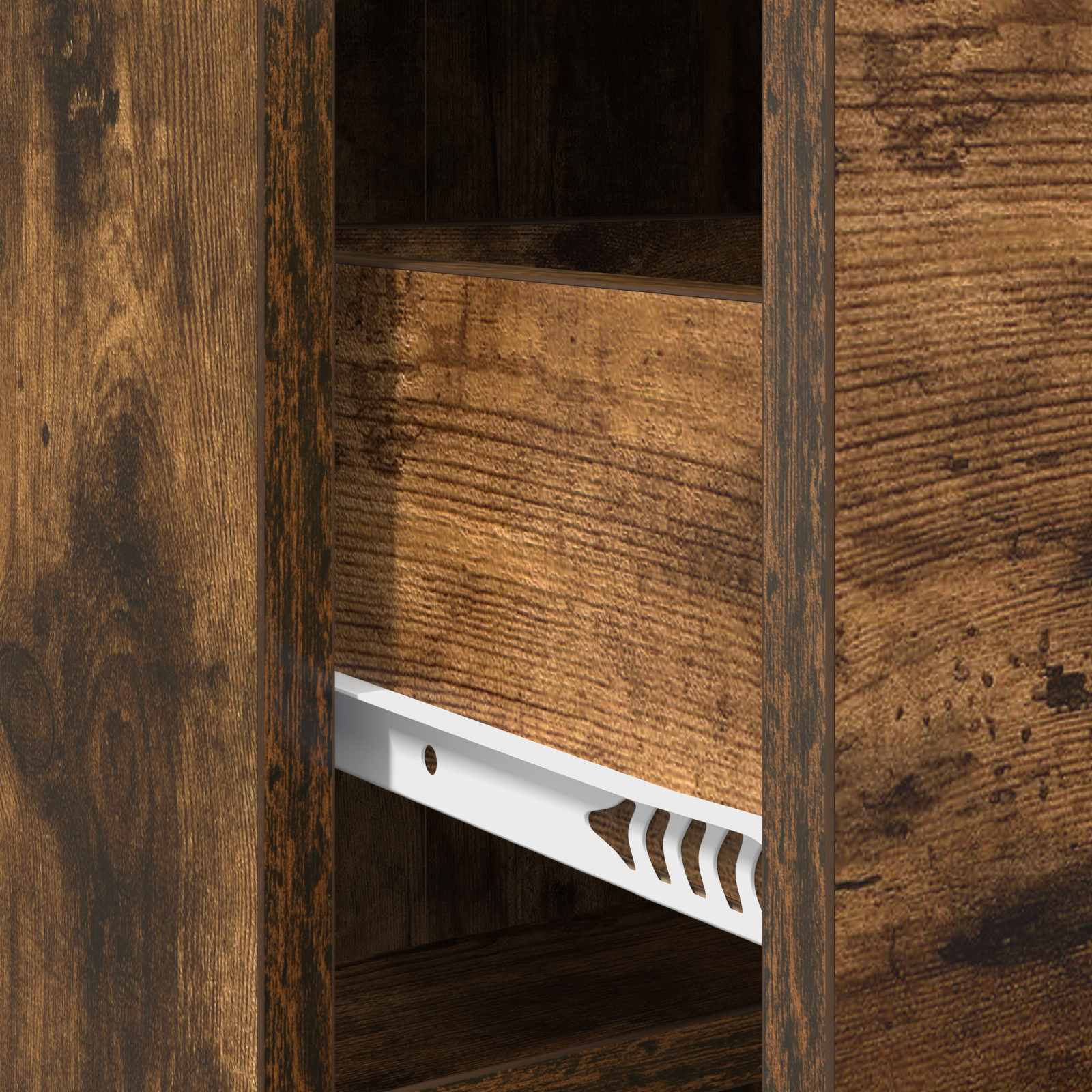 Sideboard Geräucherte Eiche 75 x 33 x 80 cm Holzwerkstoff