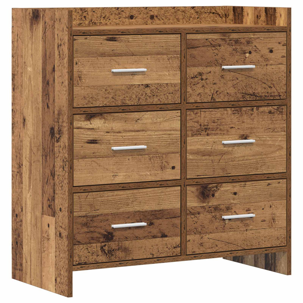 Sideboard Altholz 75 x 33 x 80 cm Holzwerkstoff