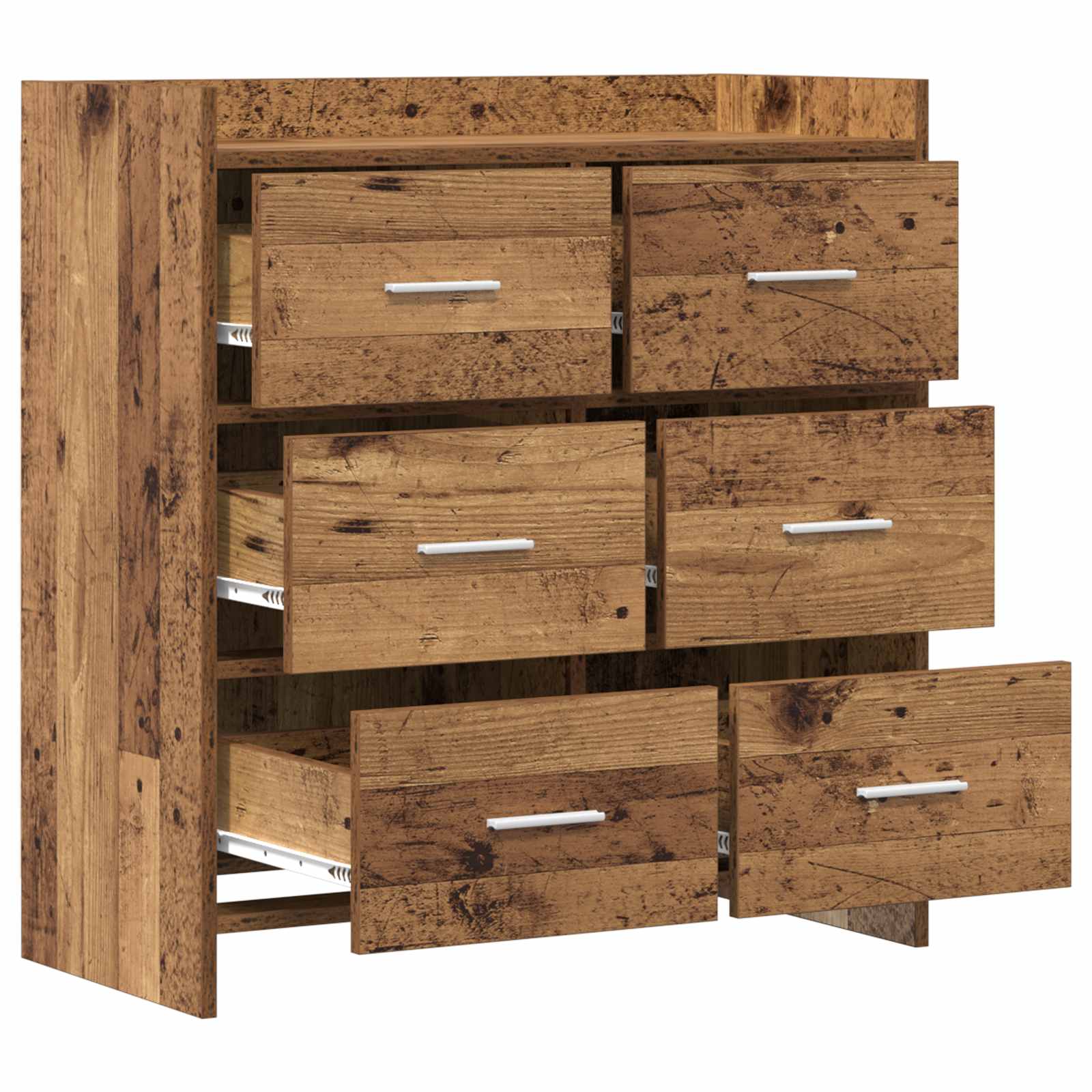 Sideboard Altholz 75 x 33 x 80 cm Holzwerkstoff