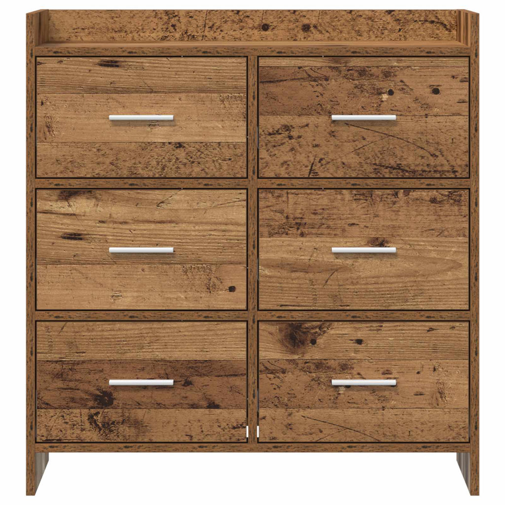 Sideboard Altholz 75 x 33 x 80 cm Holzwerkstoff