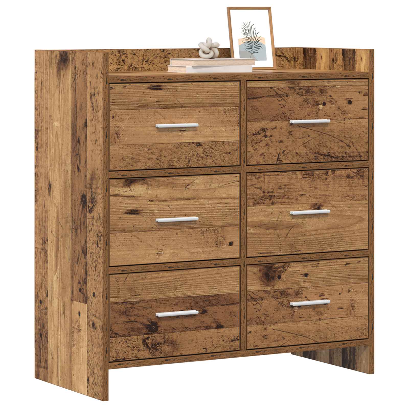 Sideboard Altholz 75 x 33 x 80 cm Holzwerkstoff