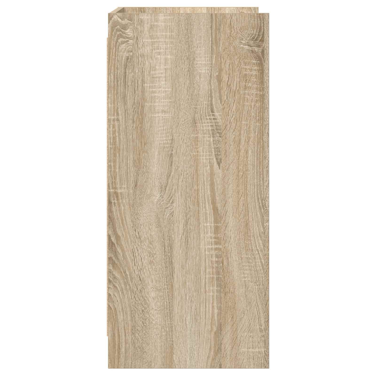 Sideboard Sonoma-Eiche 75 x 36 x 80 cm Holzwerkstoff