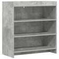 Sideboard Betongrau 75 x 36 x 80 cm Holzwerkstoff