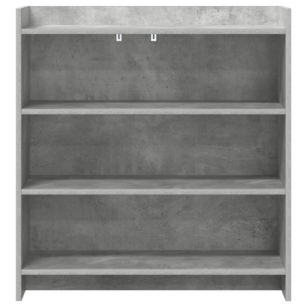 Sideboard Betongrau 75 x 36 x 80 cm Holzwerkstoff
