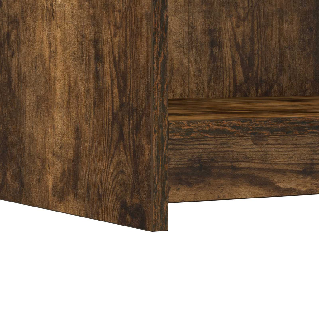 Sideboard Geräucherte Eiche 75 x 36 x 80 cm Holzwerkstoff