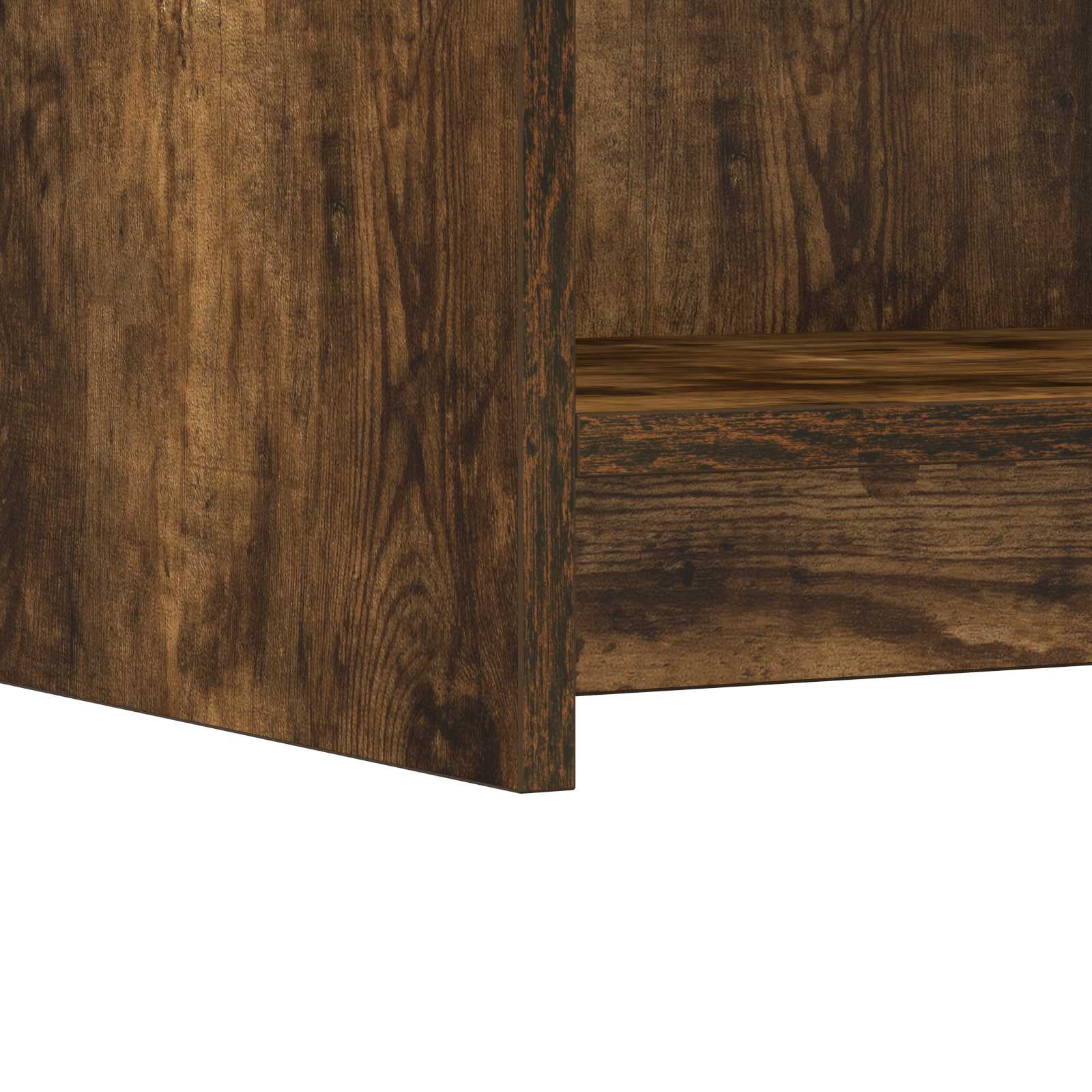 Sideboard Geräucherte Eiche 75 x 36 x 80 cm Holzwerkstoff