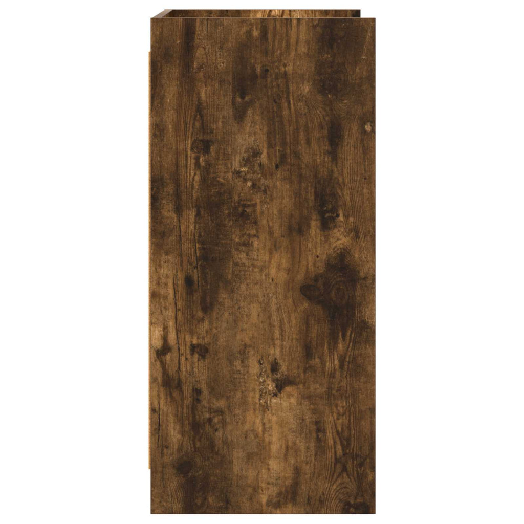 Sideboard Geräucherte Eiche 75 x 36 x 80 cm Holzwerkstoff
