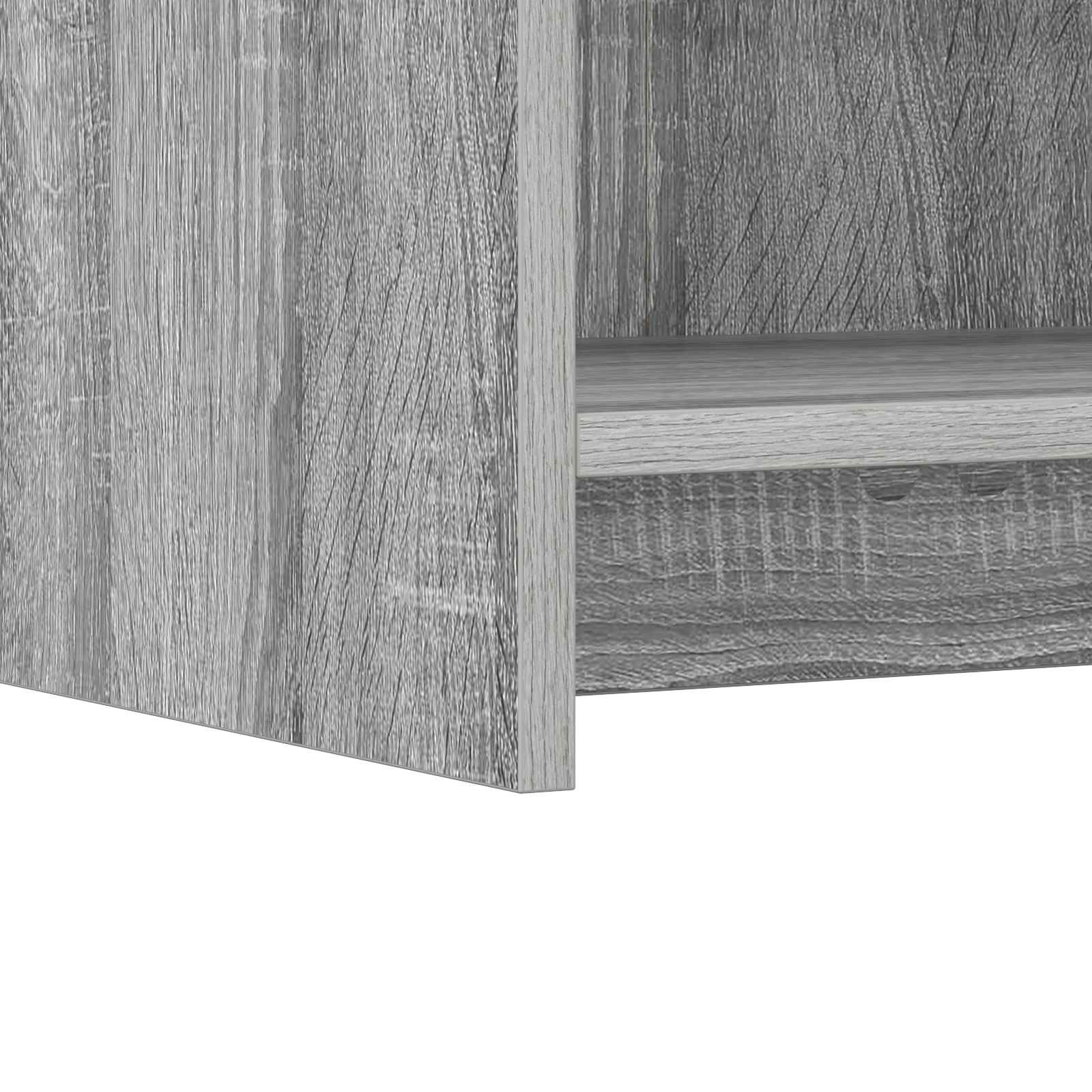 Sideboard Grau Sonoma 75 x 36 x 80 cm Holzwerkstoff