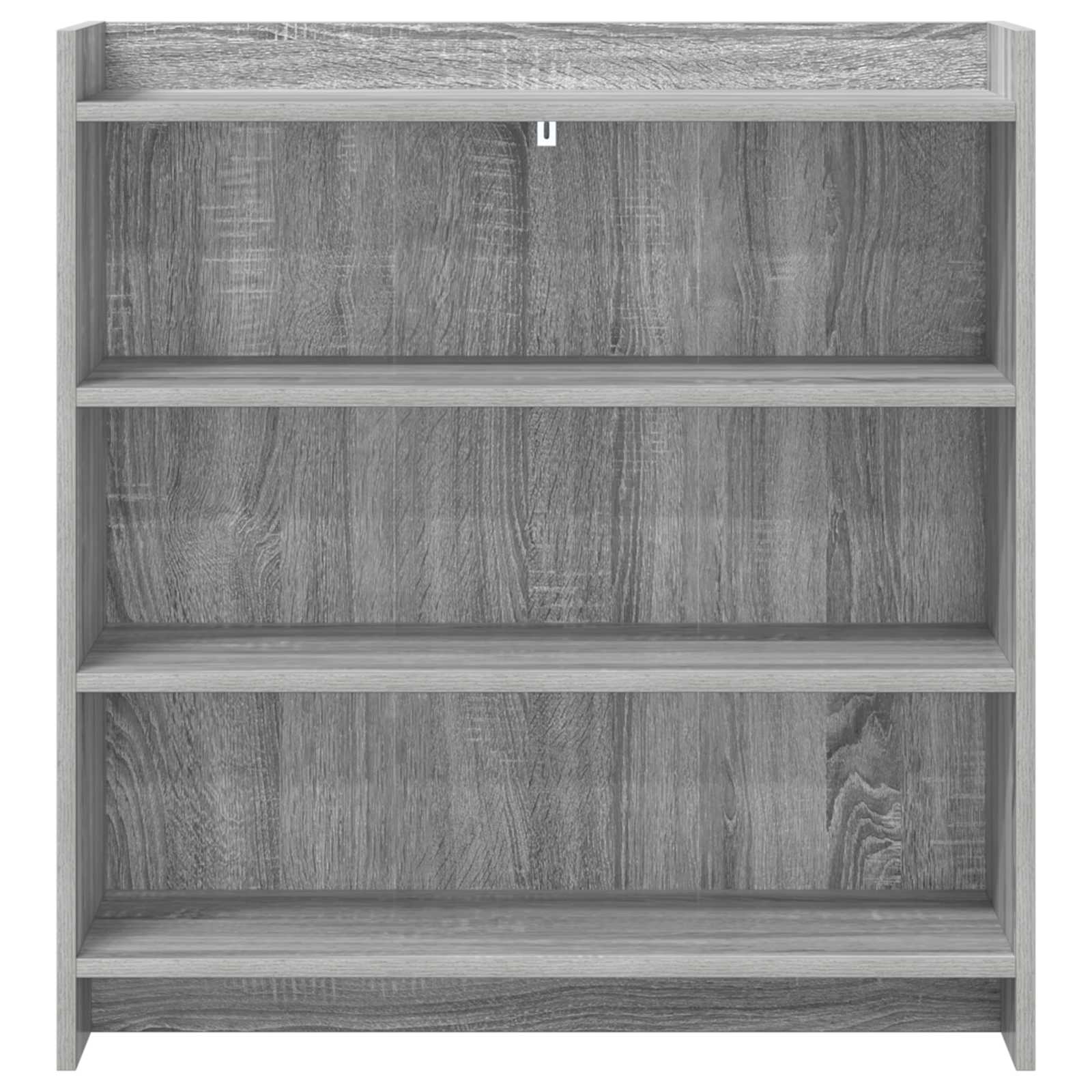 Sideboard Grau Sonoma 75 x 36 x 80 cm Holzwerkstoff