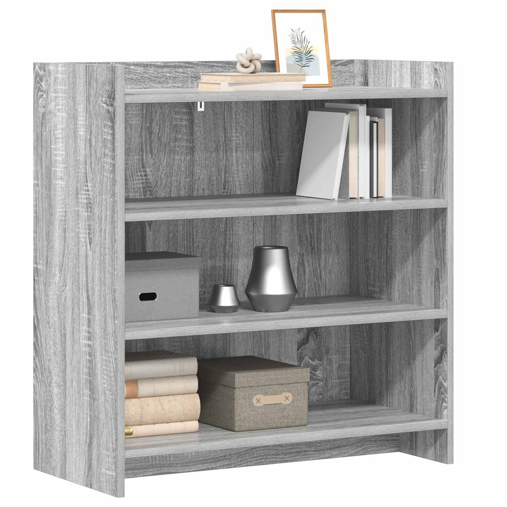 Sideboard Grau Sonoma 75 x 36 x 80 cm Holzwerkstoff