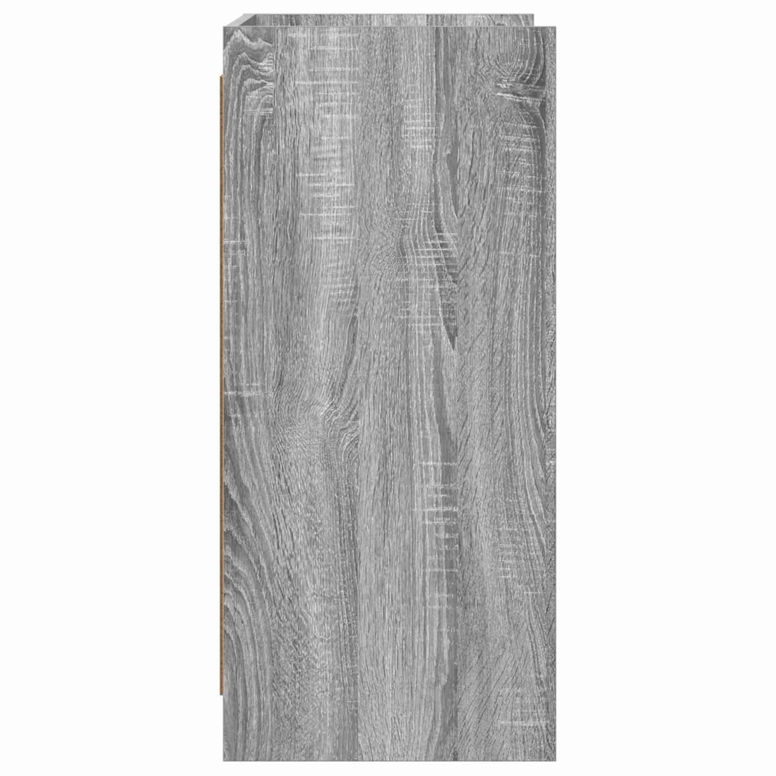 Sideboard Grau Sonoma 75 x 36 x 80 cm Holzwerkstoff