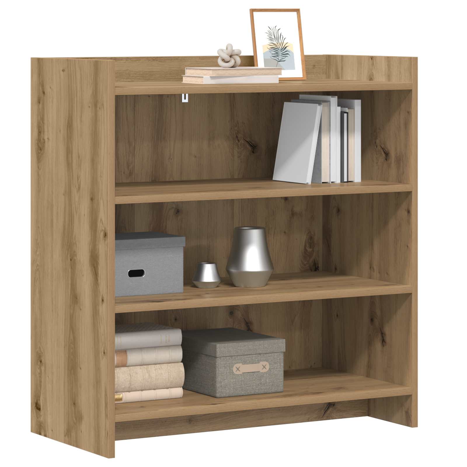 Sideboard Artisan-Eiche 75 x 36 x 80 cm Holzwerkstoff