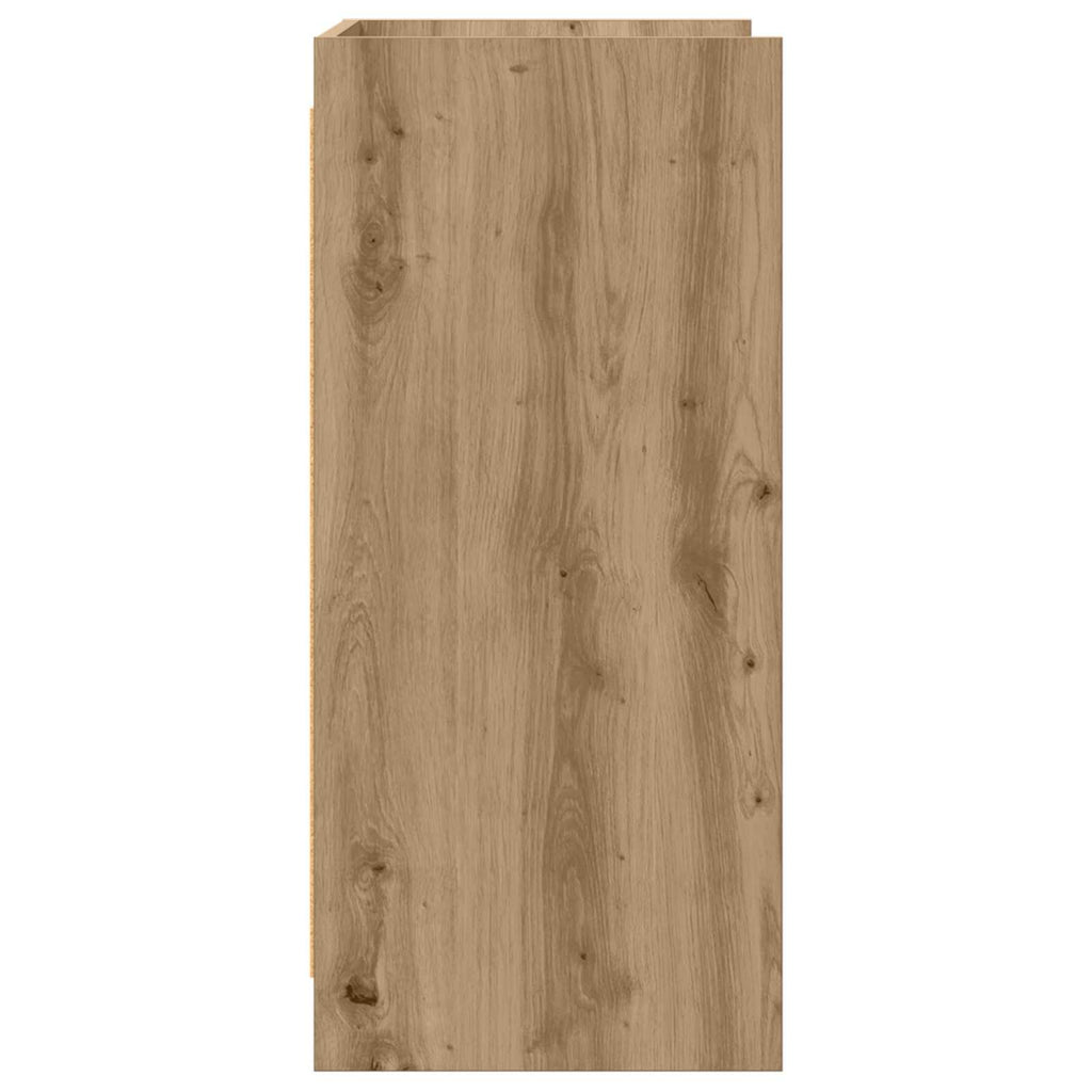Sideboard Artisan-Eiche 75 x 36 x 80 cm Holzwerkstoff