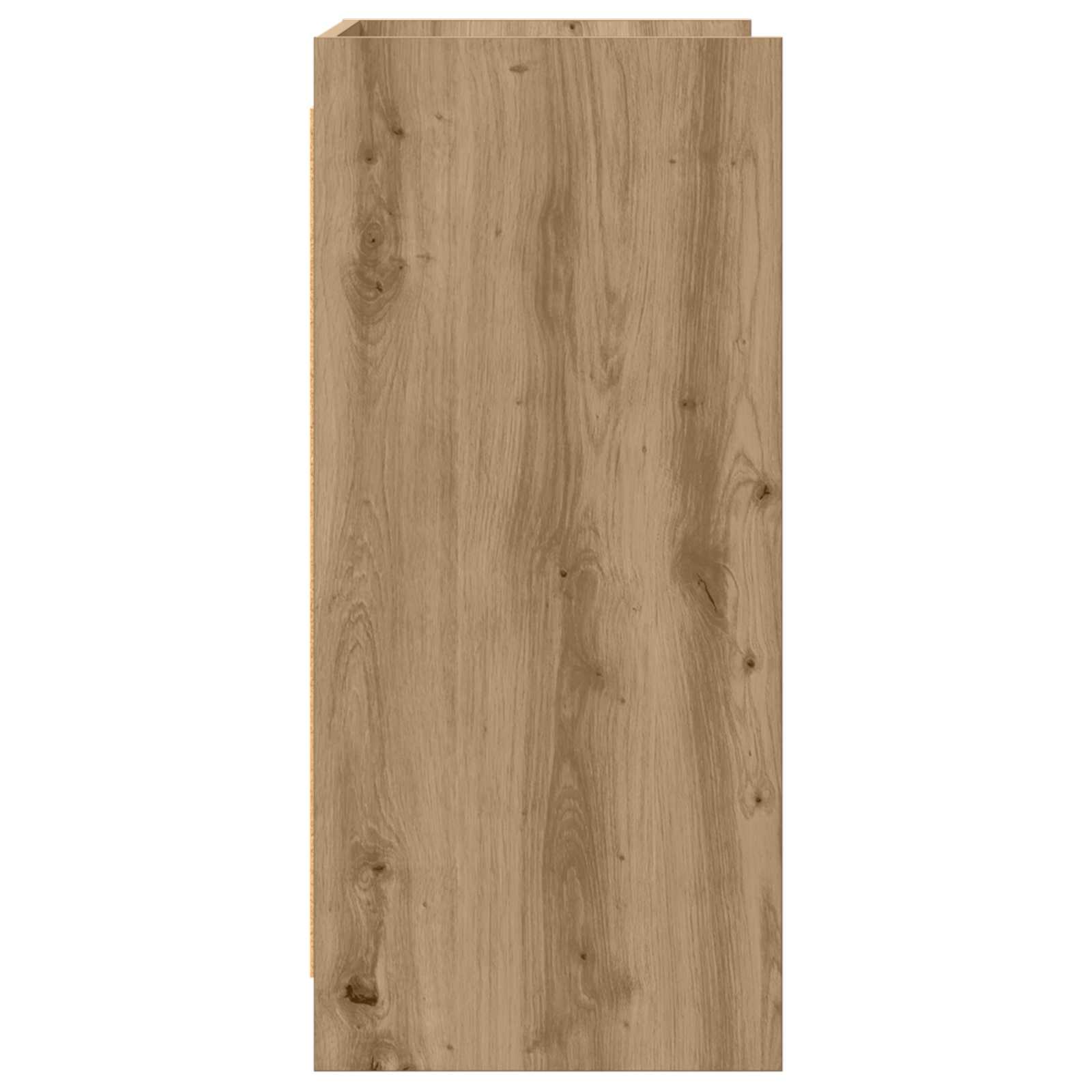 Sideboard Artisan-Eiche 75 x 36 x 80 cm Holzwerkstoff